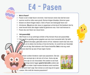werkbladen begrijpend lezen groep 4