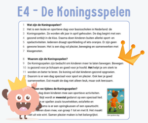 werkbladen begrijpend lezen groep 4